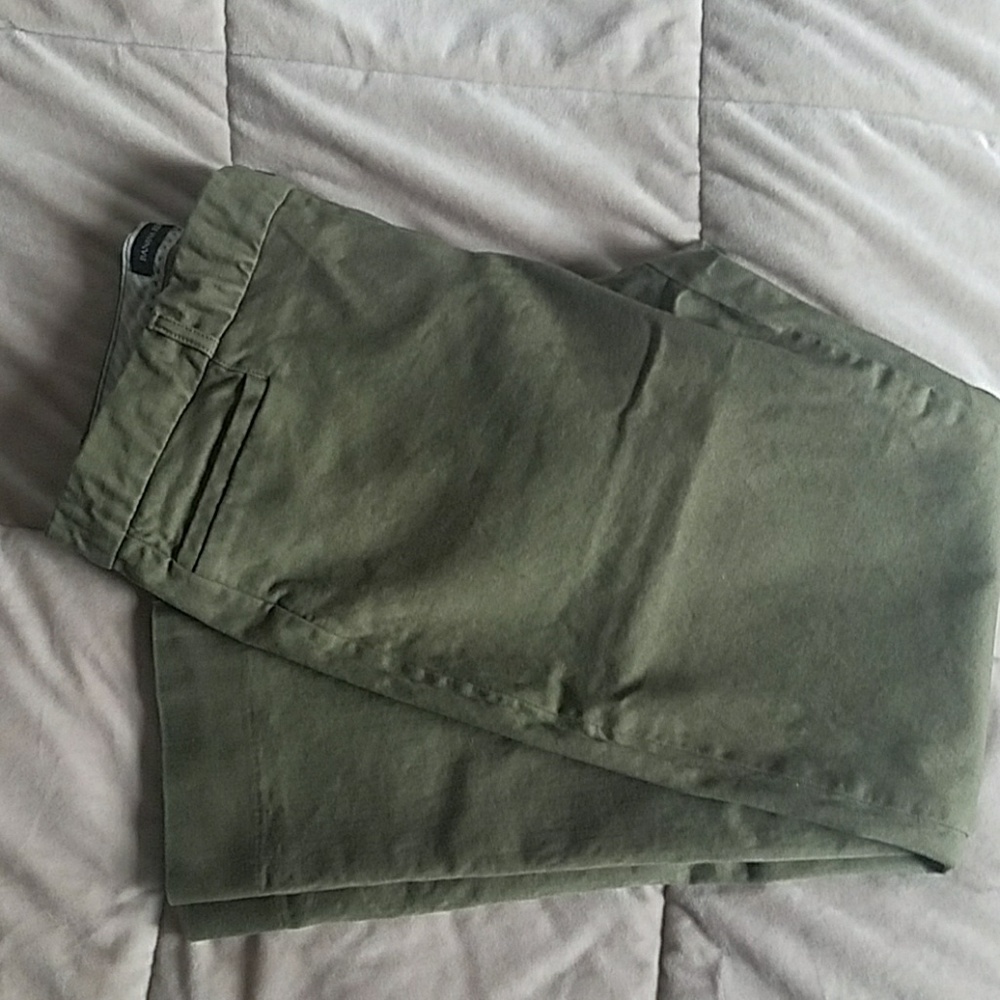 Banana Republic Sloan- Olive green